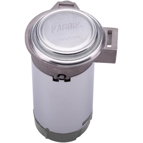 FARBIN Mini Air Compressor 24V for Air Horns, Super Loud Trumpet Replacement Air Pump, Car Horn Compressor for Lorries Vans Trains Boats (Air Pump, 24v)