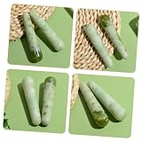 GOOHOCHY Jadeitowy Stik Do Masażu Akupresury Ergonomiczny Narzędzie Do Masażu Punktów Akupunkturowych Dla Ciała i Stóp Idealny Relaksacji i Łagodzenia Bólu Po Długim Dniu
