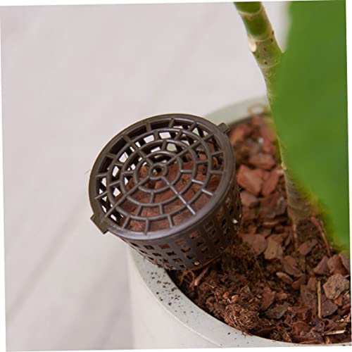 Lhytdbfp Bonsai Fertilizer Basket Reusable Plastic Garden Tool Cover Box Basket Pots For Flower Plant Succulents 100Pcs 100 * Fertilizer Basket #TOP4