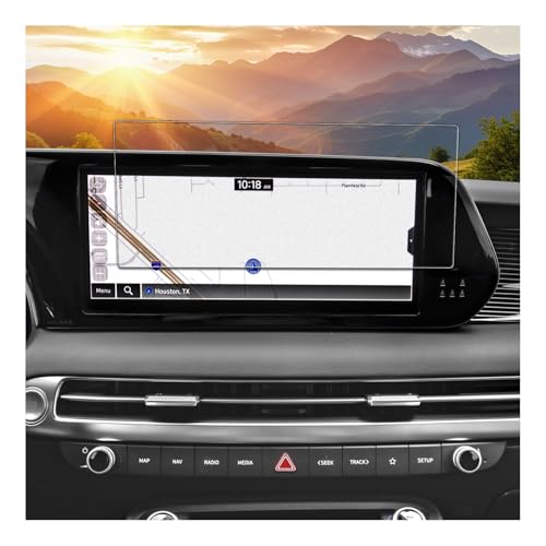 SXCY for 2023-2025 Hyundai Palisade Screen Protector [12.3 Inch] for 2024 2025 Hyundai Palisade Accessories for 2023-2025 Hyundai Palisade Navigation Infotainment Display Touch Screen Protector(9H Tempered Glass)