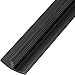 3/4" x 12' Plastic T-Molding, Black