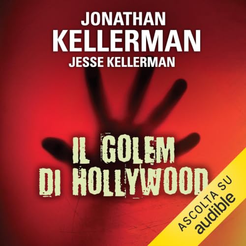 Diseño de la portada del título Il golem di Hollywood