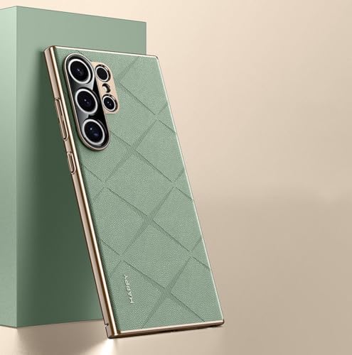 Étui de protection objectif Samsung S24 Ultra housse verte rigide premium