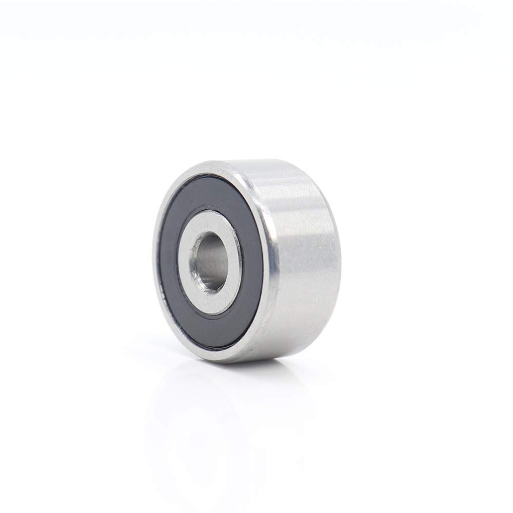1605 2RS ABEC-1 de cojinete (10PCS) 5/16 "x29 / 32" x5 / 16" Pulgadas Miniatura rodamientos de Bolas 7.938mm x 23.019mm x 7.938mm 1605 RS YIJIAN
