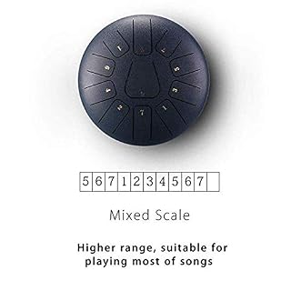 13 Pouces Steel Tongue Drum Handpan Drum Drum Drum 11 Tones Percussion Instrument with Drum Mallets Carry Bag Note… - Les Beatles, Paul McCartney, John Lennon, RIngo Starr, George Harrison 13 Pouces Steel Tongue Drum Handpan Drum Drum Drum 11 Tones Percussion Instrument with Drum Mallets Carry Bag Note… – Image 3
