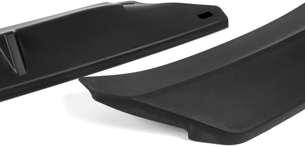 Front Bumper Lip fit for Compatible with 2011-2013 BMW 3-Series (E92/E93) Facelift Model Only, Front Bumper Lip Spoiler Air Chin Body Kit Splitter, Unpainted Matt Black ABS, (STP-Style)