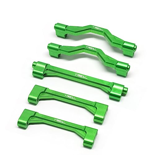 Croisillons Losi LMT Treal vert kit de renfort de châssis en aluminium 7075