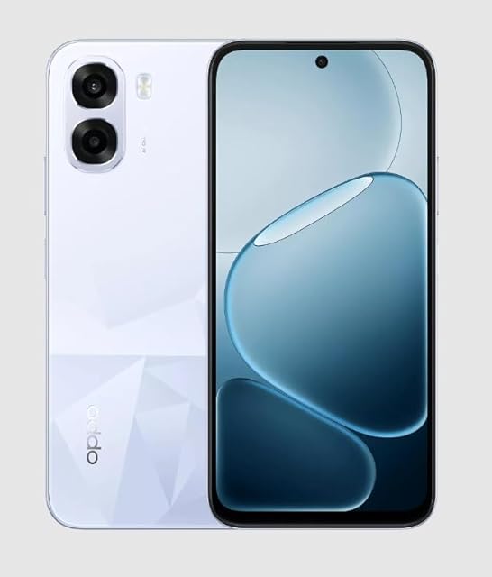 OPPO K14x 5G Smartphone, 6GB RAM, 128GB Storage, ICY Blue, Dual Camera, 48-Month Fluency Protection view 2