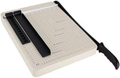 HFS (R) Paper Cutter Metal Base Trimmer Scrap Booking Guillotine Blade (12 * 10")