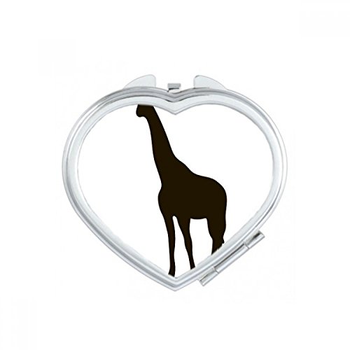 Miroir compact mignon chat noir idéal pour retouches maquillage au bureau - 2