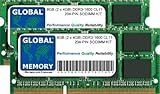 VITESSE: PC3-12800 (1600MHz) GLOBAL MEMORY 8Go (2 x 4Go) DDR3 1600MHz PC3-12800 204-PIN SODIMM MÉMOIRE RAM KIT pour Intel iMac (Fin 2012 - Fin 2013)