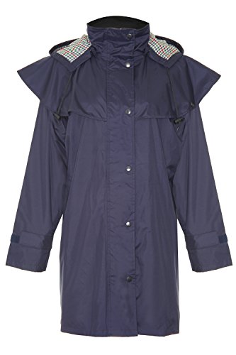 Image of Champion Country Estate Women Windsor Waterproof Riding Coat - Navy - 14