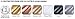 Rub N Buff Wax Metallic Finishes 6 Color Sampler Set #2