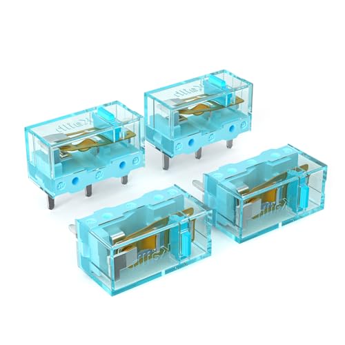 Kailh GM8.0 V2 lot de 4 switchs de souris gamer à haute endurance contre le double-clic