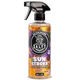 Salty Captain Sun Stroke Marine Vinyl Protectant Spray - (BlackBerry Scent) Boat, Car & Jetski Vinyl UV Protection Spray | Sun Guard, Saltwater & Moisture Protector for Vinyl Boat Seats & Jet Skis