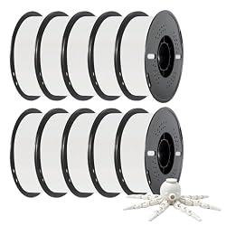 KINGROON PLA 10 Pack (White), 10x1kg