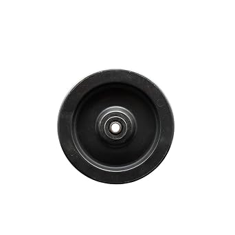 SCC - 8" Polyolefin Wheel Only w/Roller Bearing - 1/2" Bore - 1000 lbs Capacity