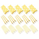 Abaodam 60個 使い捨て紙製ポップコーン フライドポテトボックス 耐油性パーティースナック容器 映画鑑賞やイベント向け軽量コンパクト設計