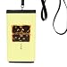 Walnut Moon Cake Mid-Autumn Festival Phone Wallet Purse Hanging Mobile Pouch Black Pocket