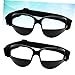 BESPORTBLE 2pcs Basketball Training -Low Sports Glasses for Enhanced and Handling Skills Comfortable Soft Design Black