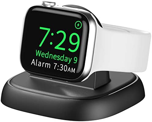 LVFAN Charger Stand for Apple Watch, Fast Charger Cable and Dock for iWatch, Portable Wireless Charger USB C Charging Dock for Apple Watch Series 8 7 6 5 4 3 2 SE Ultra (Black)