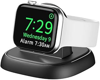 LVFAN Charger Stand for Apple Watch, Fast Charger Cable and Dock for iWatch, Portable Wireless Charger USB C Charging Dock for Apple Watch Series 8 7 6 5 4 3 2 SE Ultra (Black)