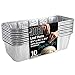 DOBI Loaf Pans - Disposable Aluminum Foil 2Lb Bread Pans, Standard Size - 8.5" X 4.5" X 2.5", (Pack of 10)