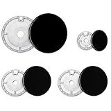 Cooker Hat Set, Surface Gas Stove Burner Caps and Burner Head Replacement Kit, 1 L, 2 M, and 1 S Fits Selected Models - See Images for Details