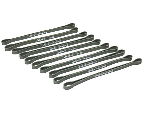 Image of 4KOR Fitness Resistance Loop Band Set, Perfect for Crossfit, Yoga, Physical Therapy, and Booty Building
