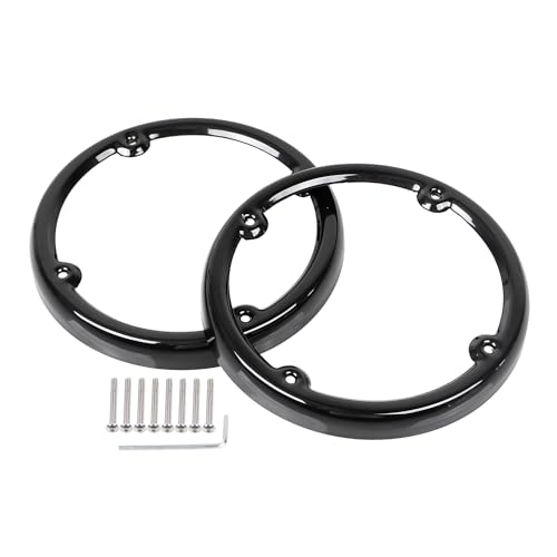 Embellecedor negro para parlantes traseros Harley miniatura 7