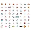 100Pcs Houston Stickers for Water Bottle, Laptops, Texas Sticker Pack - Houston Gifts & Party Supplies - Gift for Women & Men #3