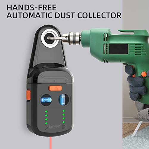 Farway 3-In-1 Laser Level Tool With Dust Collector And Wall Bracket - Perfect For Picture Hanging, Painting, And Home Renovations #TOP2