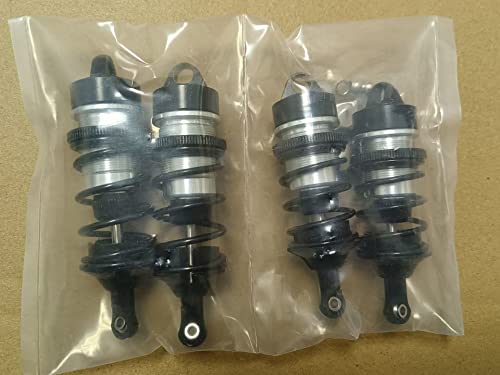 Alloy Shock Absorber For Arrma 1/7 Infraction 6S Blx Felony 6S Blx Limitless Roller Rc Car Upgrades Parts Replace #Ara330627#Ara330628（Black） #TOP5