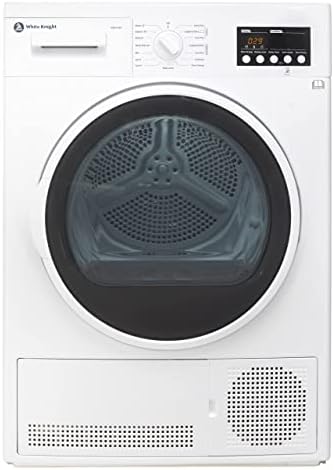 White Knight Condenser Tumble Dryer 8KG DAB96V8W, 15 Programs, Sensor Dry