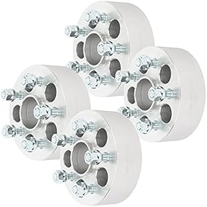 SCITOO 5 Lug 4X 2 inch Wheel Spacers 5x100mm to 5x100mm 50mm 12x1.5 Studs fit for Forester Wheel spacers 97-16 for Impreza Wheel spacers 04-16