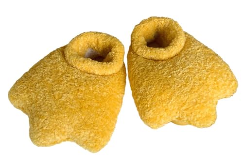 Fun Duck Feet Slippers for Women Plush Winter House Shoes Non-Slip Fuzzy Indoor Slippers Warm Webbed Toe Cozy Home Footwear