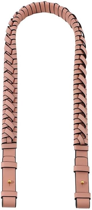30.71" Braided Leather Strap for Purse Replacement Straps for Crossbody Leather Bag Strap Replacement Purses Straps Red