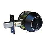 Constructor CON2921 Deadbolt Door Lock Set Double Cylinder, Oil Rubbed Bronze