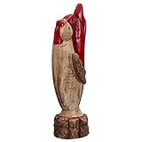 coq petite taille Une petite figurine de coq en bois très vivante.