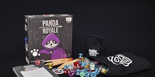 Panda Royale | an Energetic dice Game for 10 Players | Ideal for Family Gatherings