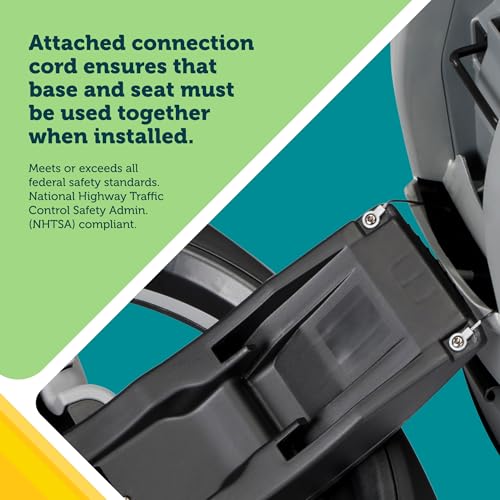 Safety 1st Turn and Go 360 ST 360 Rotating Car Seat, SafetySwivel, SecureTech Installation, All-in-One Convertible Car Seat, 3-in-1 Rear-Facing, Forward-Facing, Booster, 5-100 lbs, Siberian Caviar - image 5