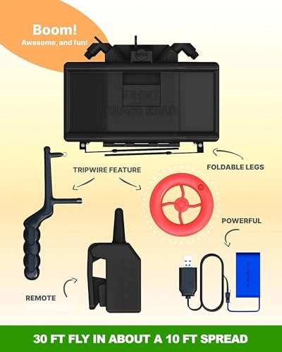 Skywin Toy Action Set for Play Games – Remote Control Included, Compatible with Foam Blasters (Black)