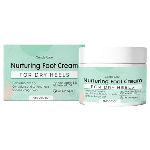 Hydrating Foot Balm   Dry Heel Repair Cream, Soft Moisture Formula, Botanical Extract Blend Care, Skincare Body Item, Foot for Daily Home Overnight 100g