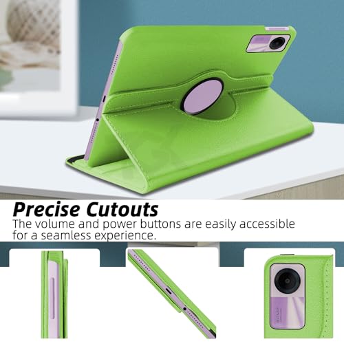 Image of TGK Rotating Cover for Redmi Pad SE 11 inch 360 Degree Leather Flip Case (Green)