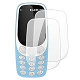 Shantime [2 Pack Tempered Glass Screen Protector Compatible with Nokia 3310 4G (2.4 Inch), HD Clear Anti-Scratch Bubble-Free Case Friendly
