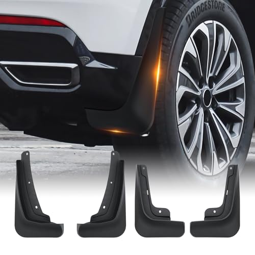 Image of Sunsdrew for 2024 2025 2026 Buick Envision S Mud Flpas Splash Guards Accessories,All Weather Guard Envision S Mudguards,No-Drill Front&Rear 4PCS 2026 Envision Mudflaps Set with Hardware