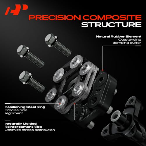 A-Premium Drive Shaft Coupler Flex Joint Propshaft Coupling with Bolts by A-premium - Image 6