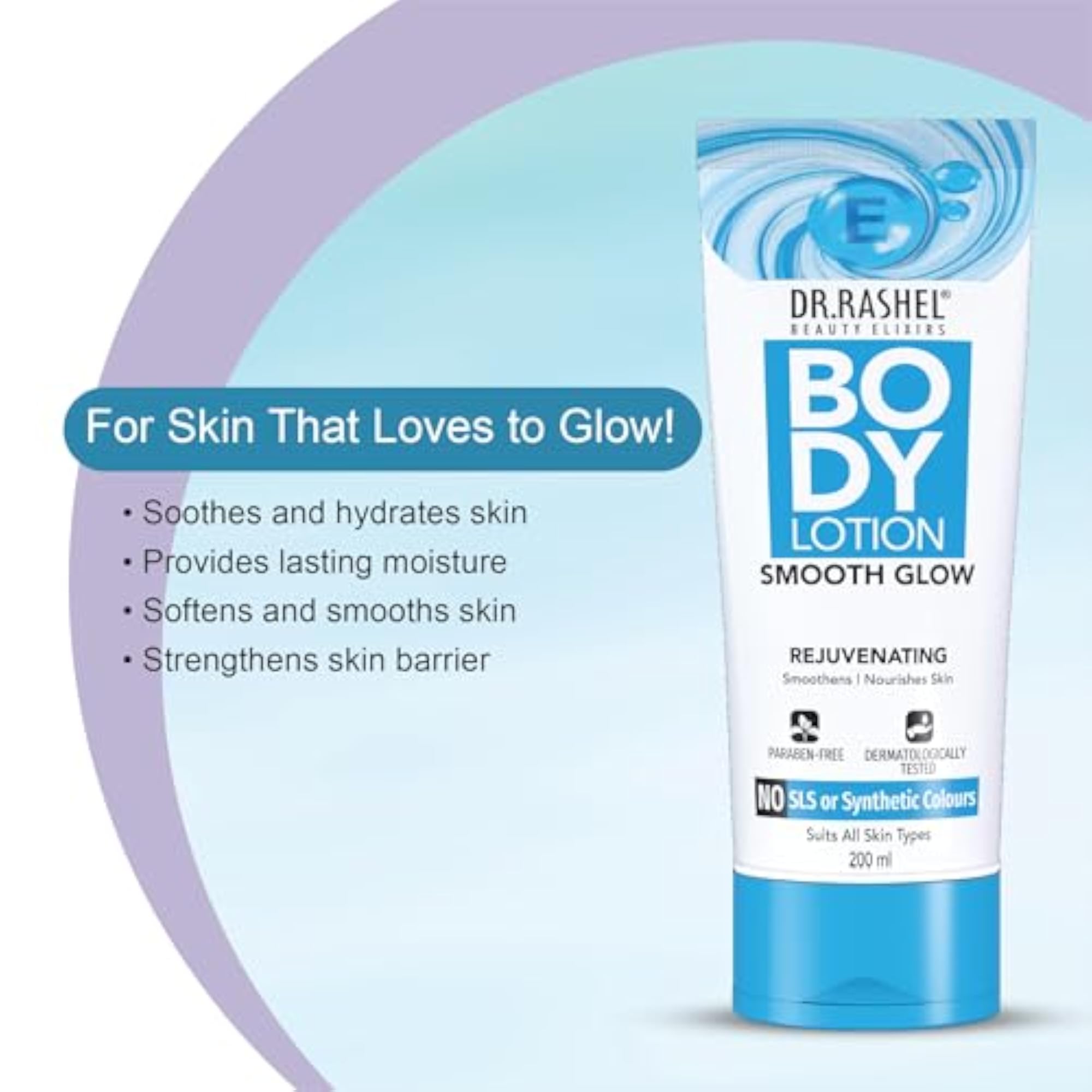 Dr. Rashel Smooth Glow Body Lotion, 200 ml