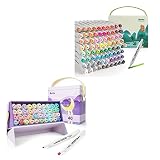 Arrtx ALP 90 Alcohol Markers 40 Colors Pastel Markers,Artist Markers,for Adults Students Kids Colori