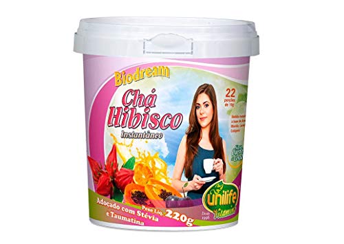 Chá de Hibisco Instantâneo 220g Unilife
